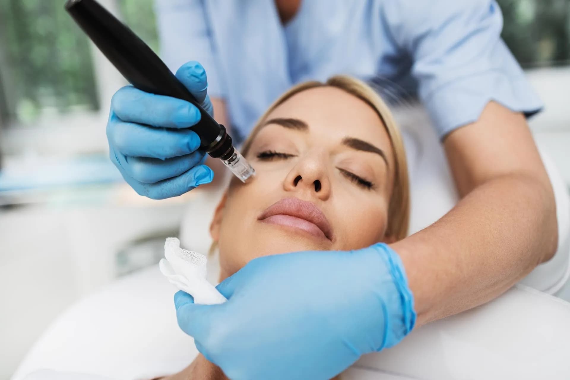 Rejuran Healer micro-injection treatment at Grey Aesthetics Newport Beach